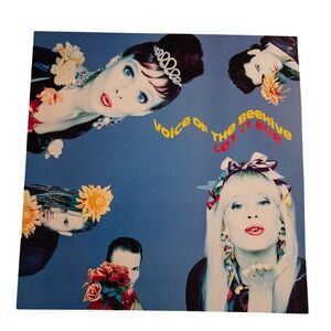 Voice Of The Beehive Let‎ It Bee Vintage 1988 Promo Flat Album Poster 12x12 D/S